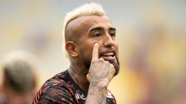 Vidal enfrenta crise no Flamengo -  Foto: Jorge Rodrigues/AGIF