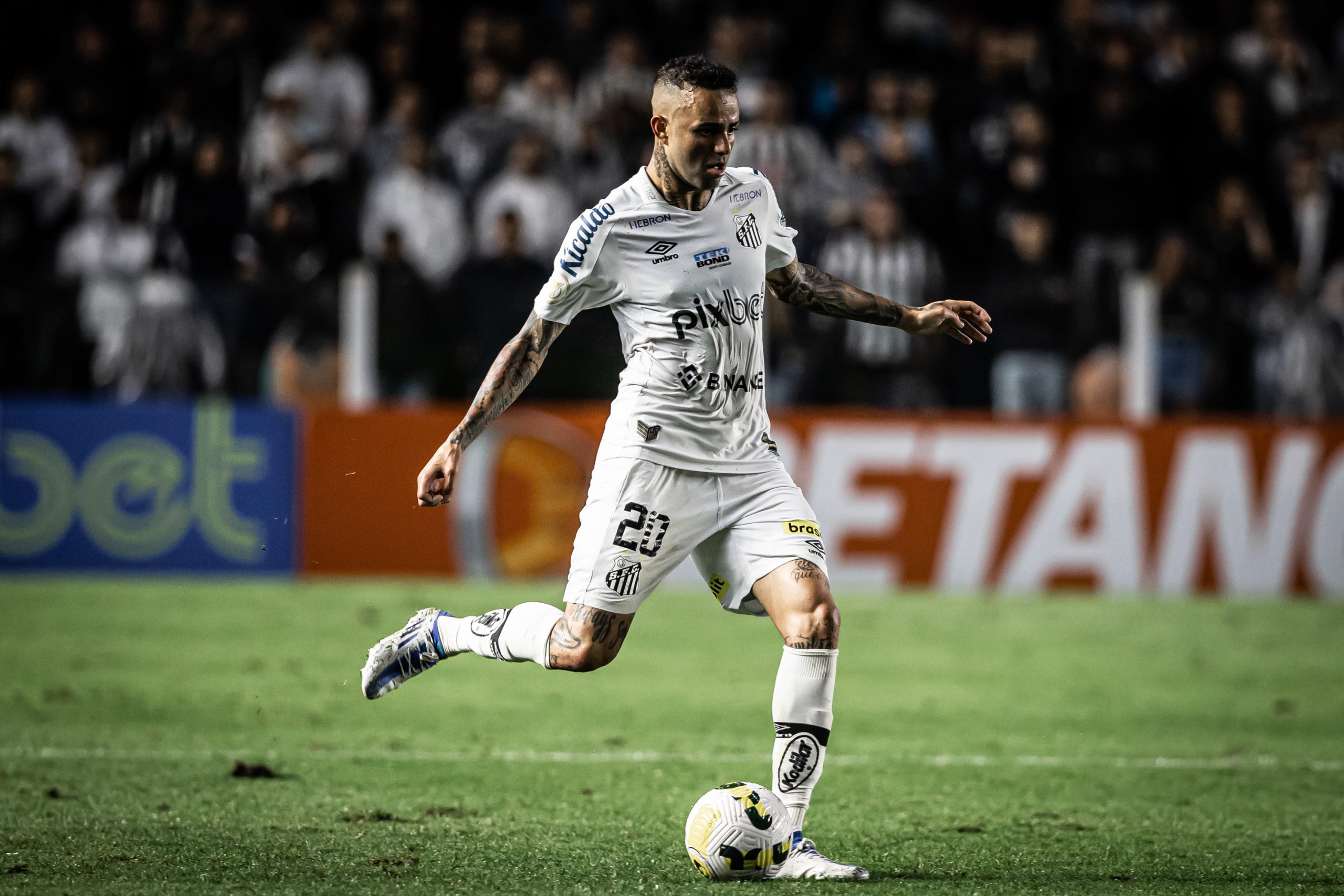 Agif/Raul Baretta – Luan deve ficar no Santos ao menos até dezembro