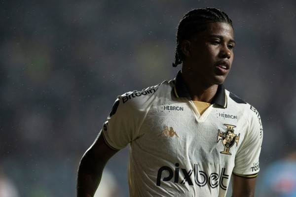 Foto: Jorge Rodrigues/AGIF – Andrey Santos é revelado na base do Vasco e esteve em pauta no Palmeiras em 2022