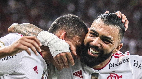 Gabigol foi lembrado pela torcida do Flamengo - Foto: Lucas Emanuel/AGIF