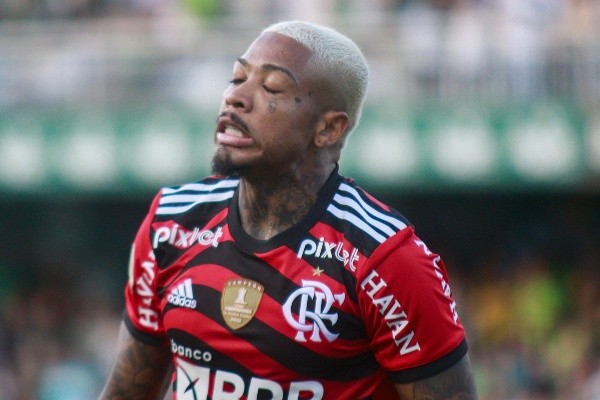 Foto: Gabriel Machado/AGIF – Marinho terminou 2022 como reserva no ataque do Flamengo