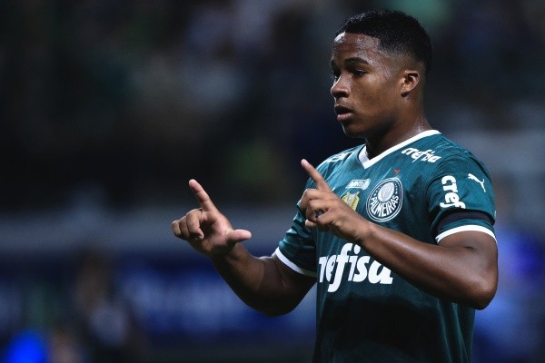 SP - Sao Paulo - 14/01/2023 - PAULISTA 2023, PALMEIRAS X SAO BENTO - Endrick jogador do Palmeiras durante partida contra o Sao Bento no estadio Arena Allianz Parque pelo campeonato Paulista 2023. Foto: Ettore Chiereguini/AGIF