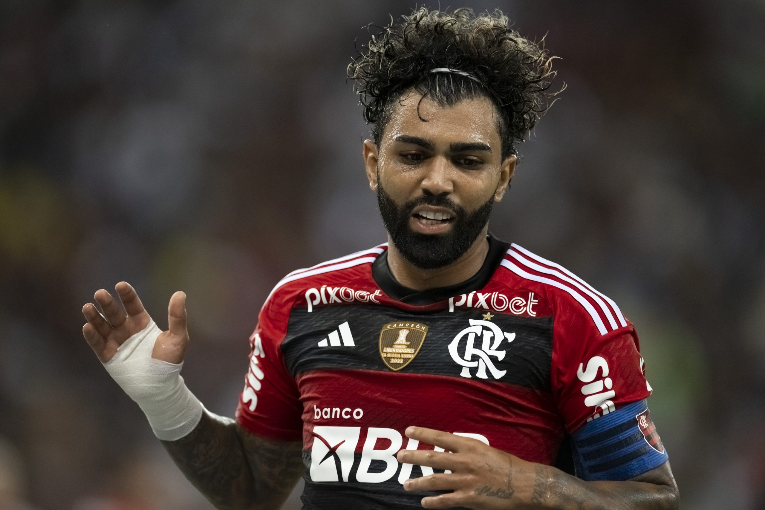 Agif/Jorge Rodrigues – Gabi enfrenta dificuldade em marcar gols