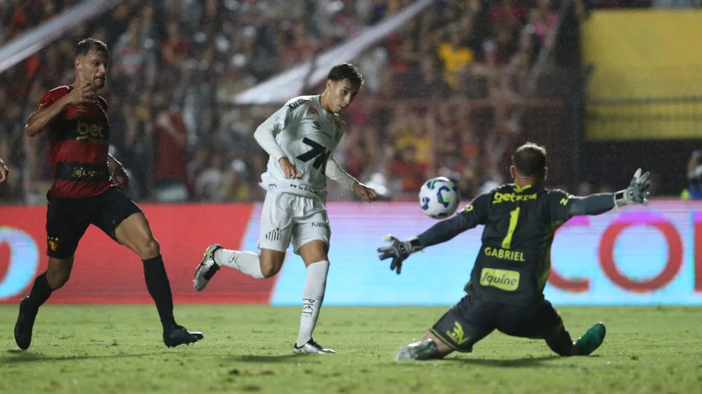 Sport x Santos - Foto: Marlon Costa/AGIF.