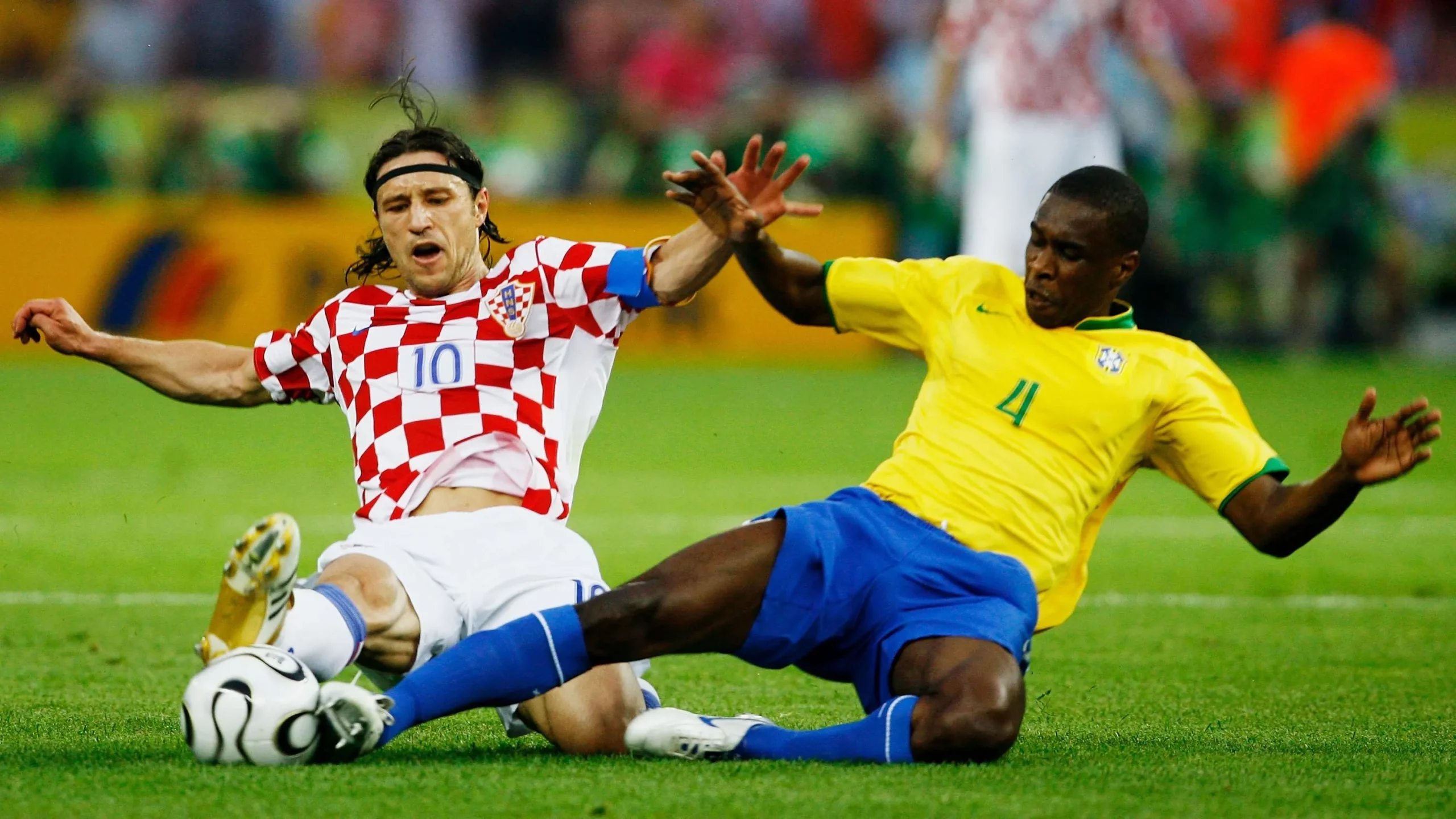 Brasil vs Croácia em 2006. (Photo by Shaun Botterill /Getty Images)