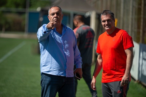 Marcos Braz não cravou permanência de Renato Gaúcho no Flamengo (Foto: Alexandre Vidal/Flamengo)