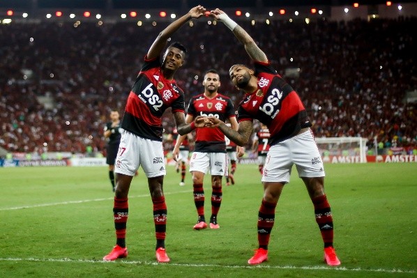 Gabigol e Bruno Henrique colocaram o ataque do Flamengo em outro patamar