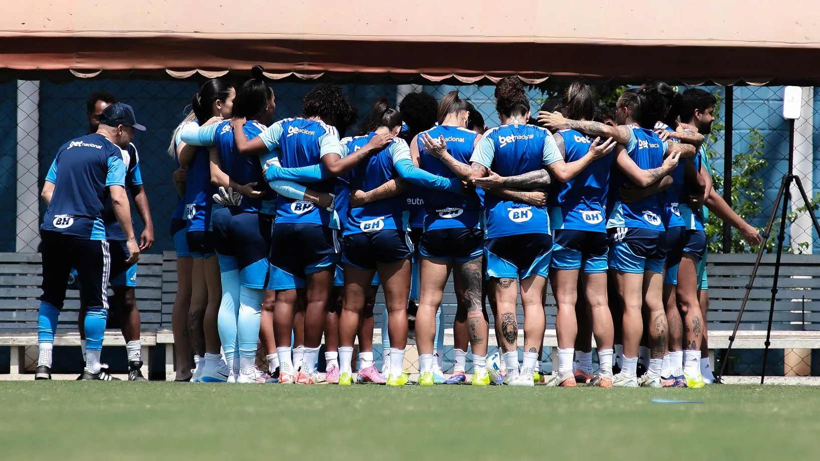 Cabulosas em treino