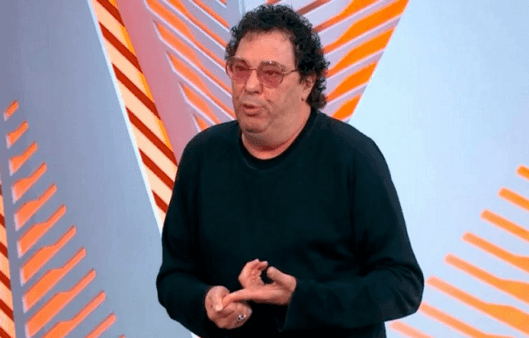 Casagrande na TV. (Foto: Reprodução)