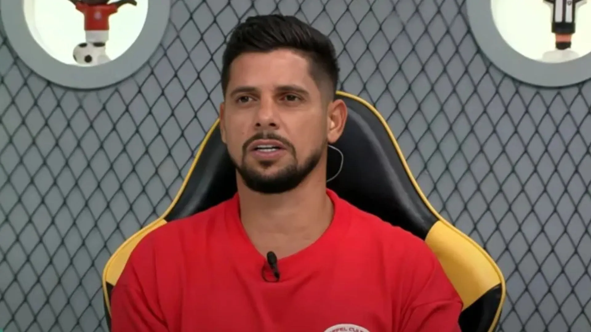 Cicinho provocou o Palmeiras (Reprodução/Band)