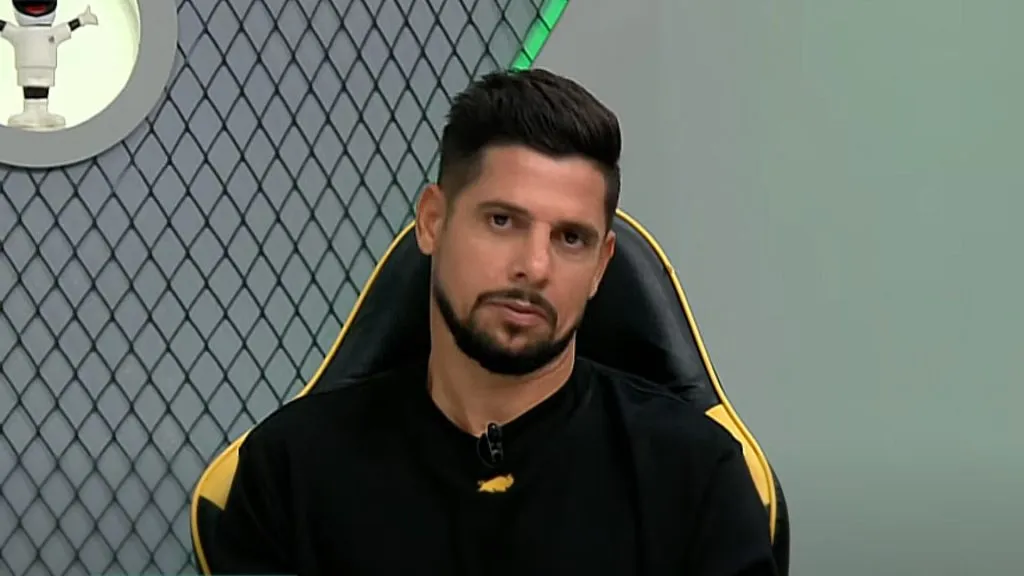 Cicinho no Jogo Aberto - Foto: Reprodução/TV Band