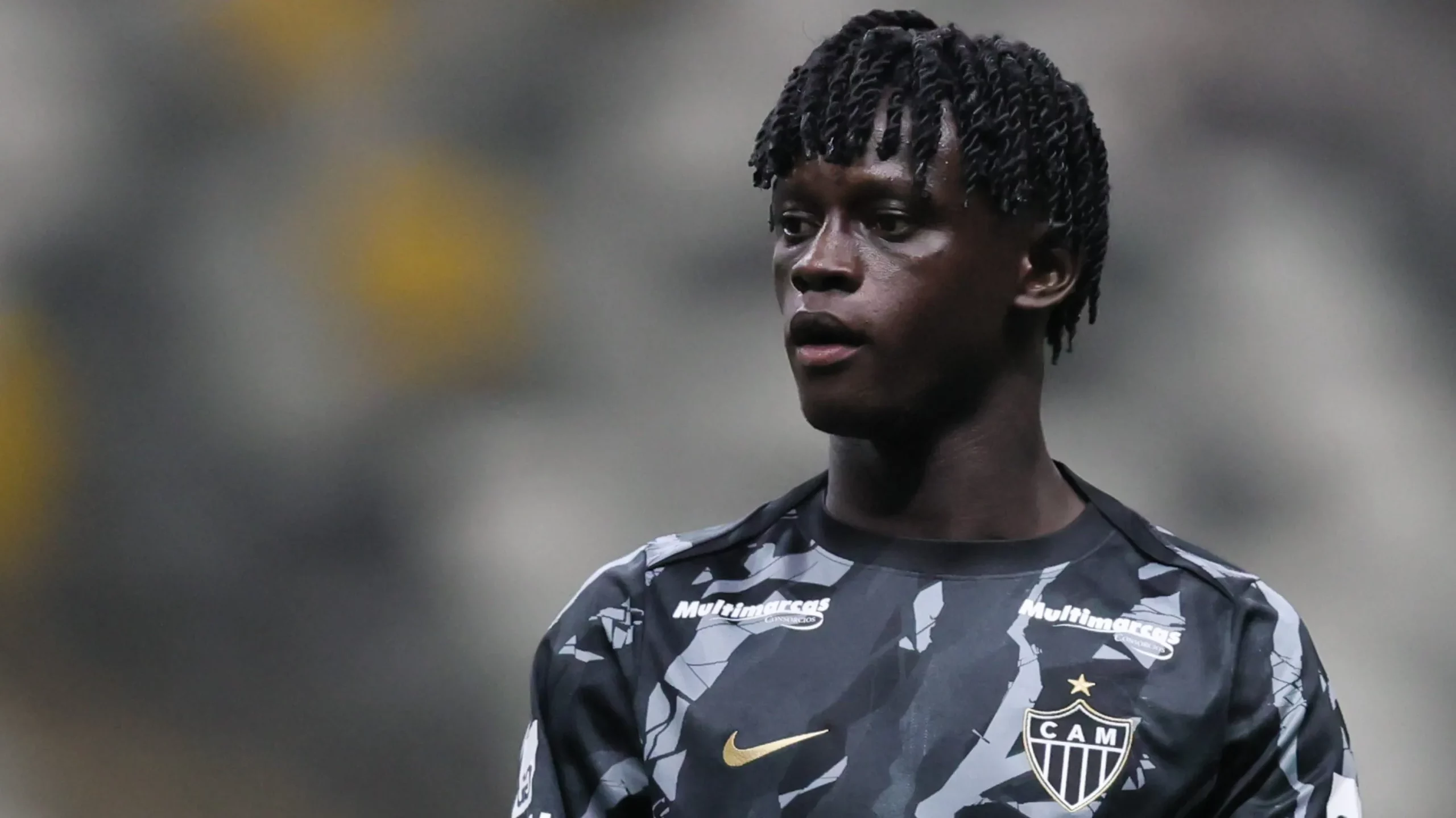 Mamady Cissé, jogador do Atlético-MG. Foto: Gilson Lobo/AGIF