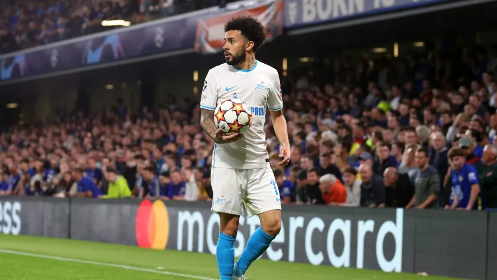 Zenit tem exigência para negociar Claudinho ao Santos – Foto: Catherine Ivill/Getty Images