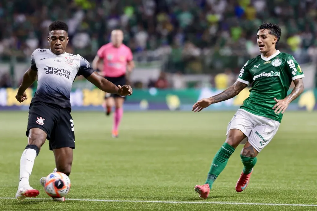 Corinthians e Palmeiras decidem o Paulistão 2025. Foto: Marcello Zambrana/AGIF