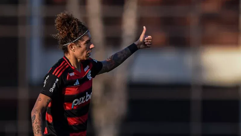 Cristiane em confronto do Flamengo contra o Internacional