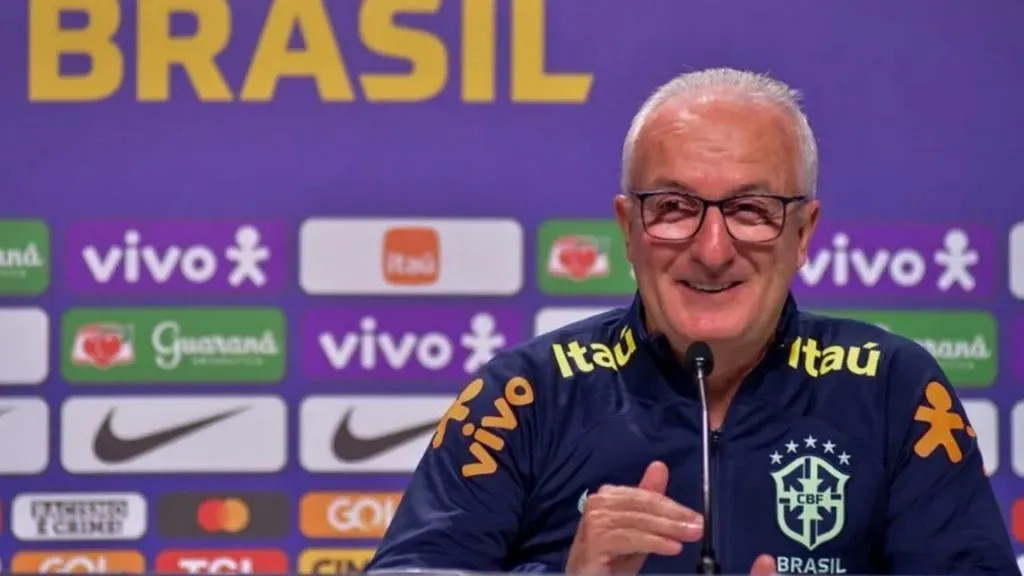 Dorival Júnior no comando da seleção brasileira em 2024 (Staff Images/CBF)