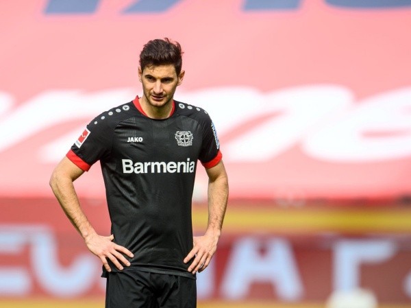 Foto: Reprodução/Bayer 04 Leverkusen – Alario chegou ao time alemão em 2017, após passagem pelo River Plate