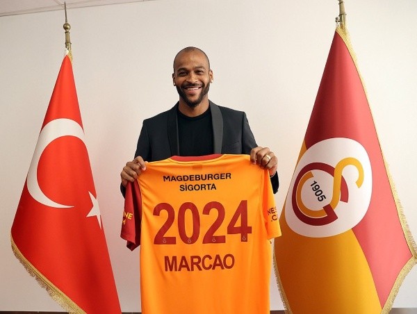 Foto: Reprodução/Galatasaray SK – Marcão pode se transferir ao Sevilla nesta temporada
