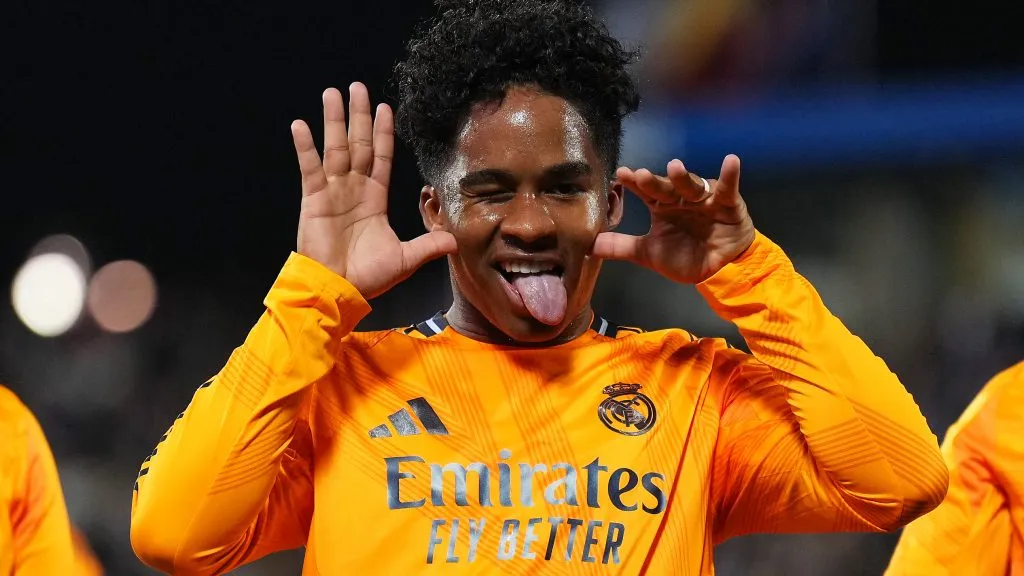 Endrick ainda não vingou no Real Madrid - Foto: Angel Martinez/Getty Images.