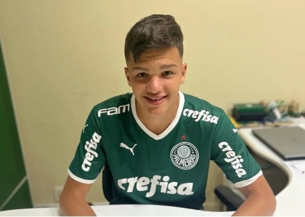 Foto: Divulgação/Palmeiras – Verdão acertou contrato com Fellipe Jack