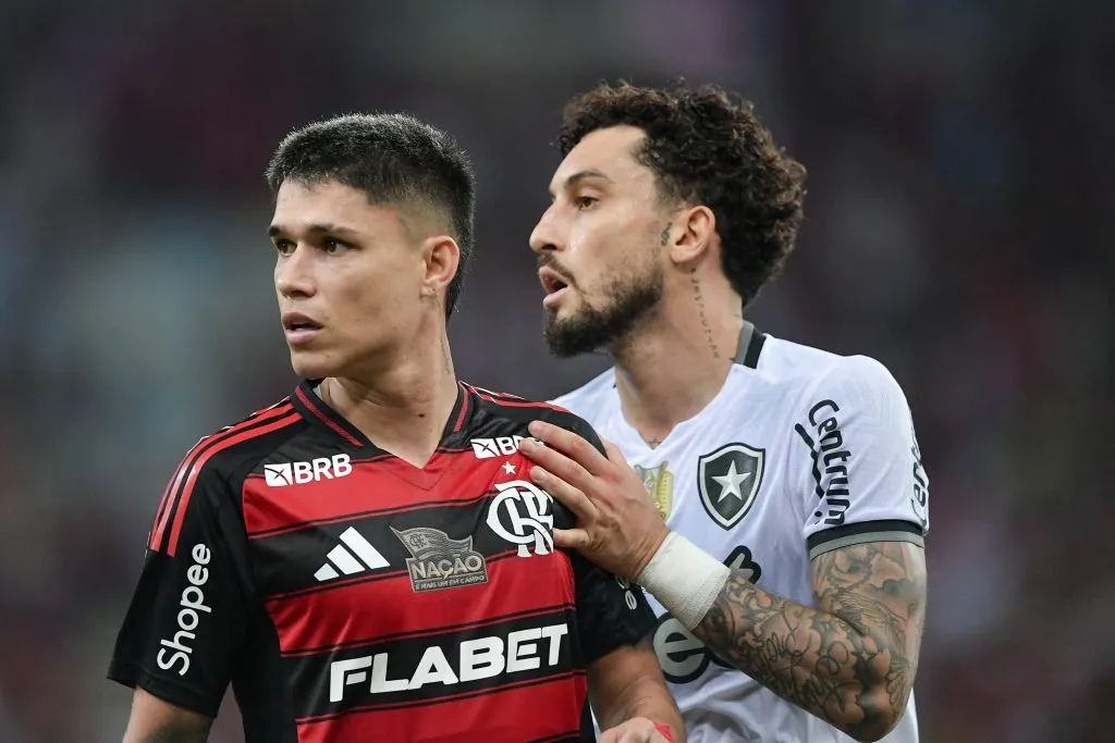 Flamengo ficou no 0x0 com o Botafogo pelo Brasileirão, no final de semana. Foto: Thiago Ribeiro/AGIF