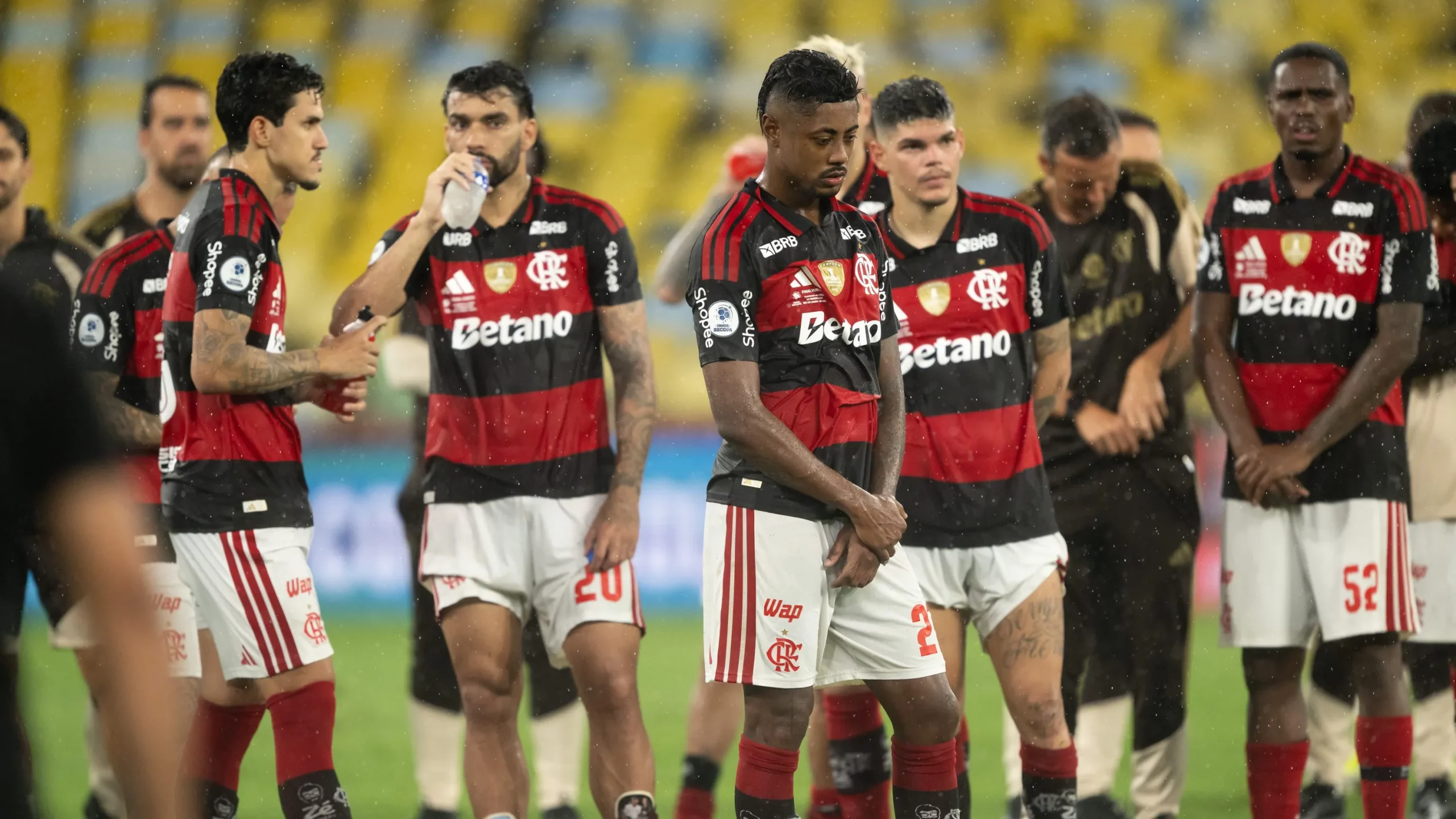 Flamengo foi vice para o Lanús pela Recopa. Foto: Jorge Rodrigues/AGIF