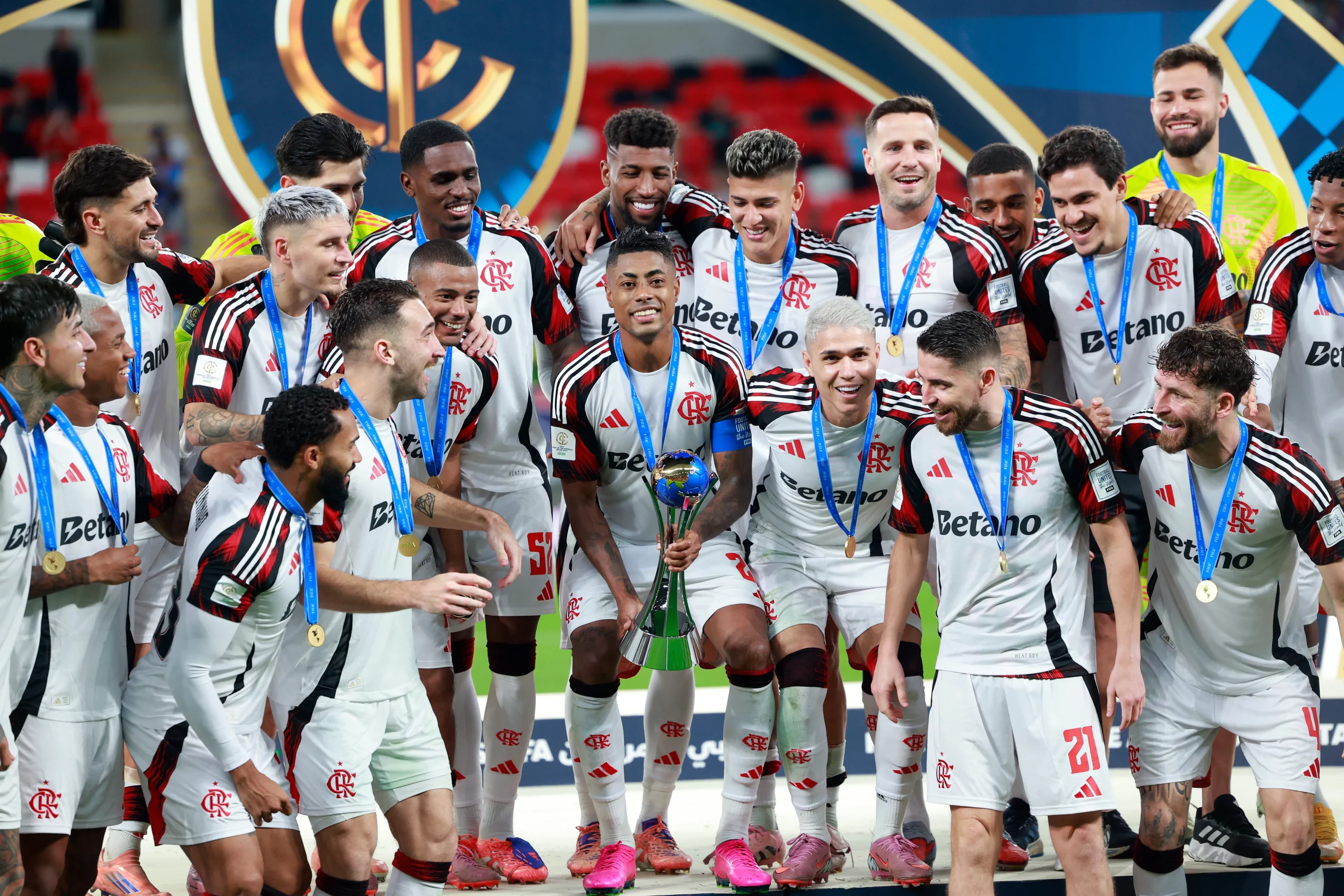 Flamengo conquistou o Derby das Américas ao vencer o Cruz Azul. Foto: Getty Images