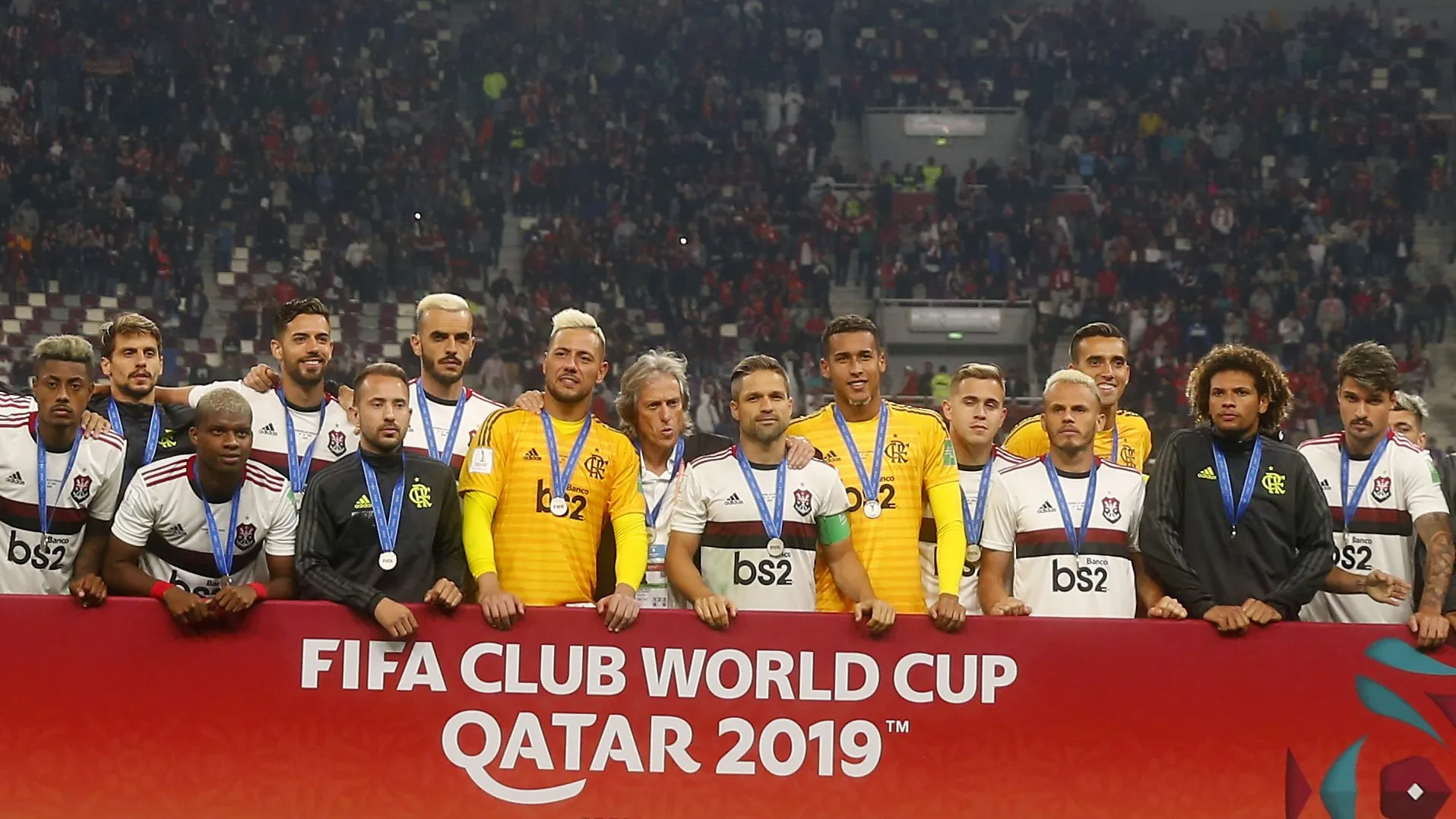 Jogadores do Flamengo