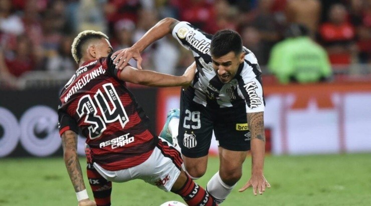 A CBF divulgou nesta quarta-feira (26) os áudios da partida entre Flamengo e Santos. Foto: Ivan Storti/ Santos/FC