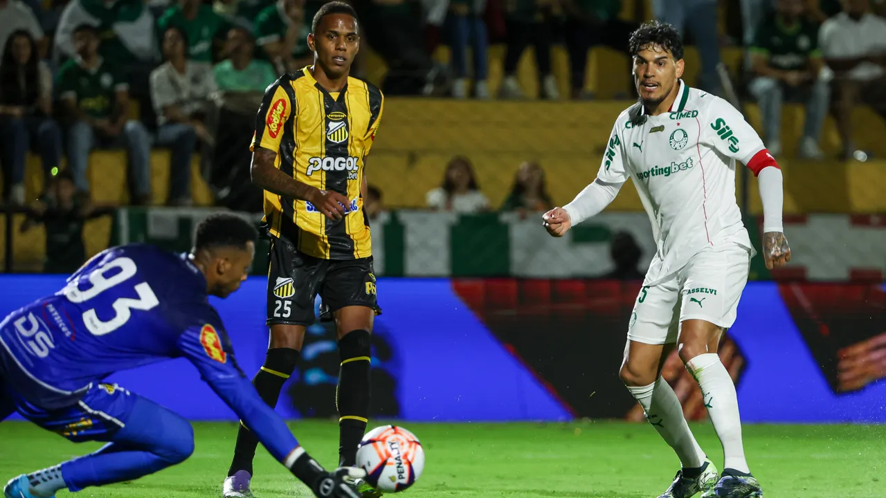 Novorizontino goleou o Palmeiras em 2026. Foto: Fabio Menotti/Palmeiras/by Canon