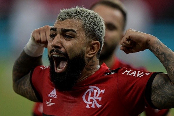 Gabigol foi o artilheiro do Brasileirão de 2018, pelo Santos, e 2019, pelo Flamengo