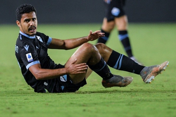 Foto:Giuseppe Maffia/NurPhoto via Getty Images – André Anderson, da Lazio, foi revelado pelo Santos e pode ser cedido ao Flamengo