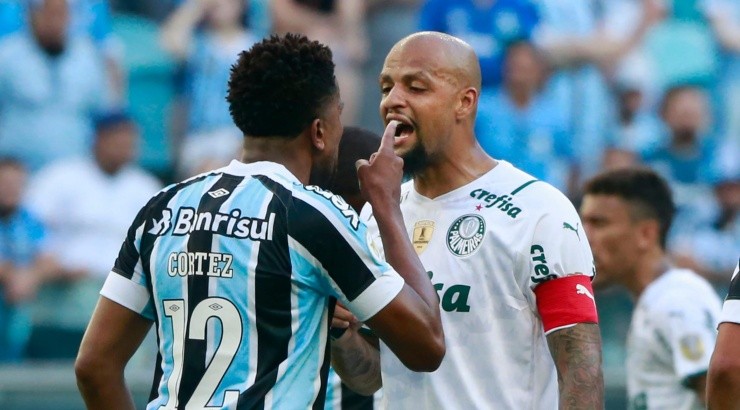 Foto:Silvio Avila/Getty Images – Felipe Melo se envolveu em briga em jogo contra Peñarol em 2017