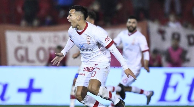 Franco Cristaldo está muito próximo de se tornar jogador do Santos. Foto:Rodrigo Valle/Getty Images