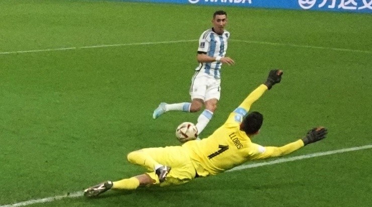 (Photo by Carl Recine - Pool/Getty Images) - Di María fez o segundo gol da Argentina.