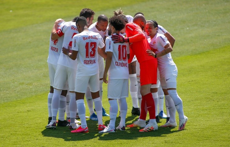 Miguel Schincariol/Getty Images - Time do Red Bull Bragantino, que vai em busa de fazer história.