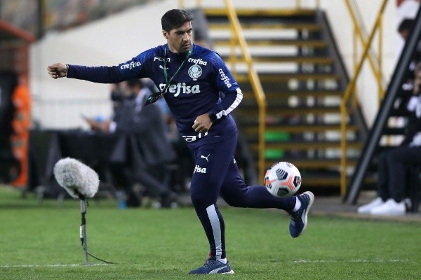 Raul Sifuentes/Getty Images/ Abel Ferreira, treinador do Palmeiras. 