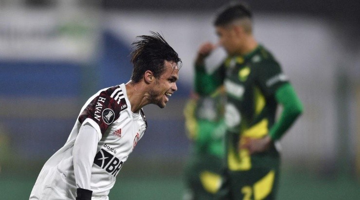 Palmeiras está disposto a pagar até R$ 44 milhões pelo atacante Michael. Foto:Gustavo Garello-Pool/Getty Images