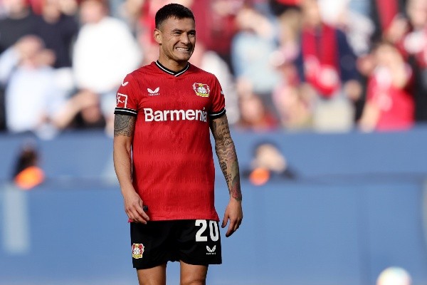 Getty Images/Christof Koepsel – Aránguiz joga no Bayer Leverkusen