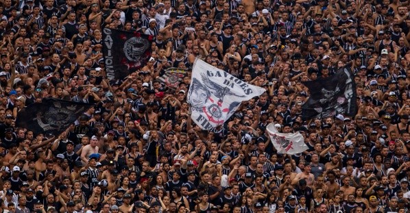 Foto: Getty Images - Torcida do Corinthians.