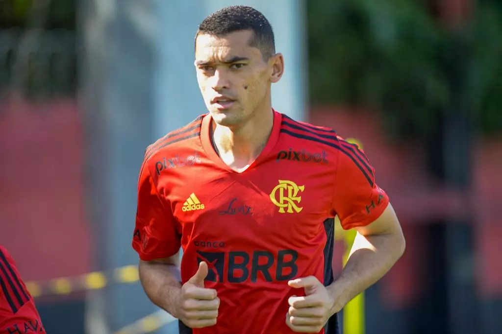 Foto: Alexandre Vidal/CRF – Lesionado, Santos seguem sem previsão de volta ao gol titular do Flamengo