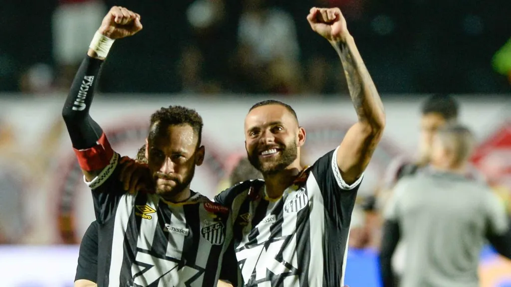 Santos venceu o jogo do Barradão por 1 a 0.  Foto: Jhony Pinho/AGIF