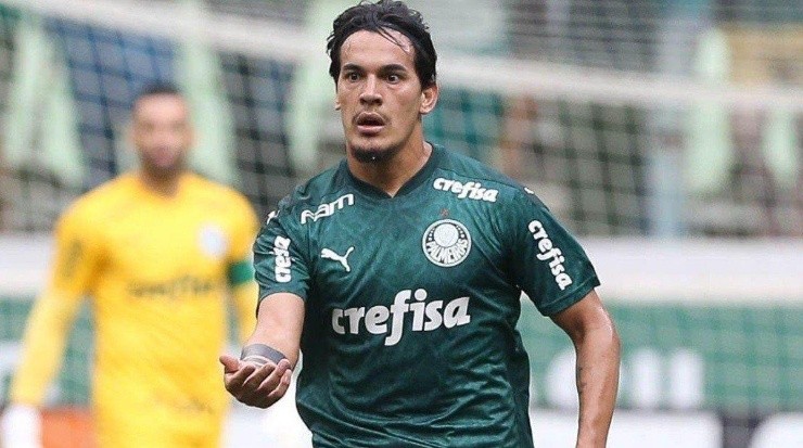 Gustavo Gómez é outro jogador que Casagrande citou com um atleta que é digno de uma ’terceira Academia´. Foto: César Greco/ palmeiras