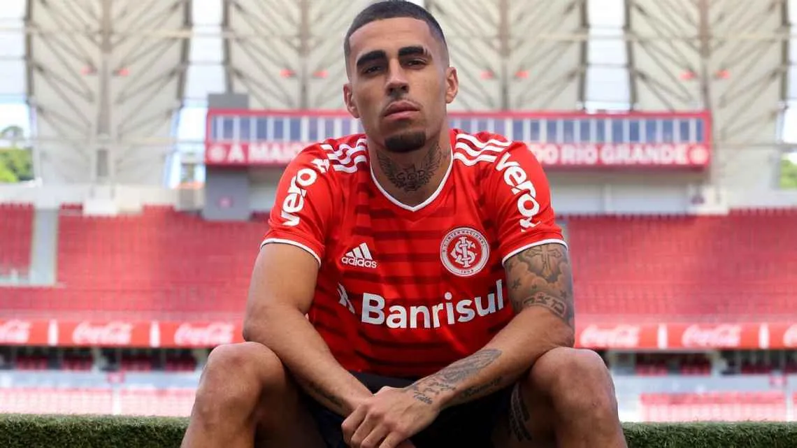 Gabriel defendeu o Inter entre 2022 e 2024 com 62 jogos com a camisa colorada – Foto: Ricardo Duarte/SCI