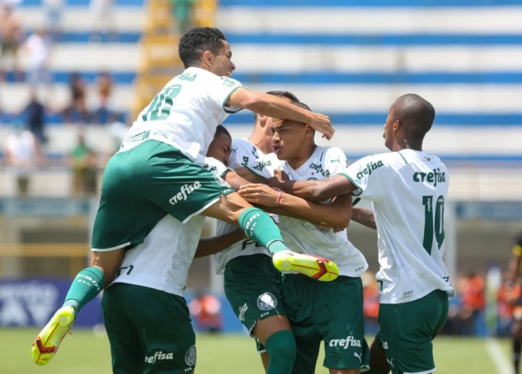 Palmeiras superou o Internacional em 2022 (Foto: Fábio Menotti/