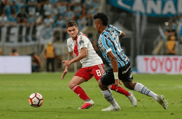 Foto: Jeferson Guareze/AGIF – Juan Quintero está emprestado ao River Plate até o próximo dia 31