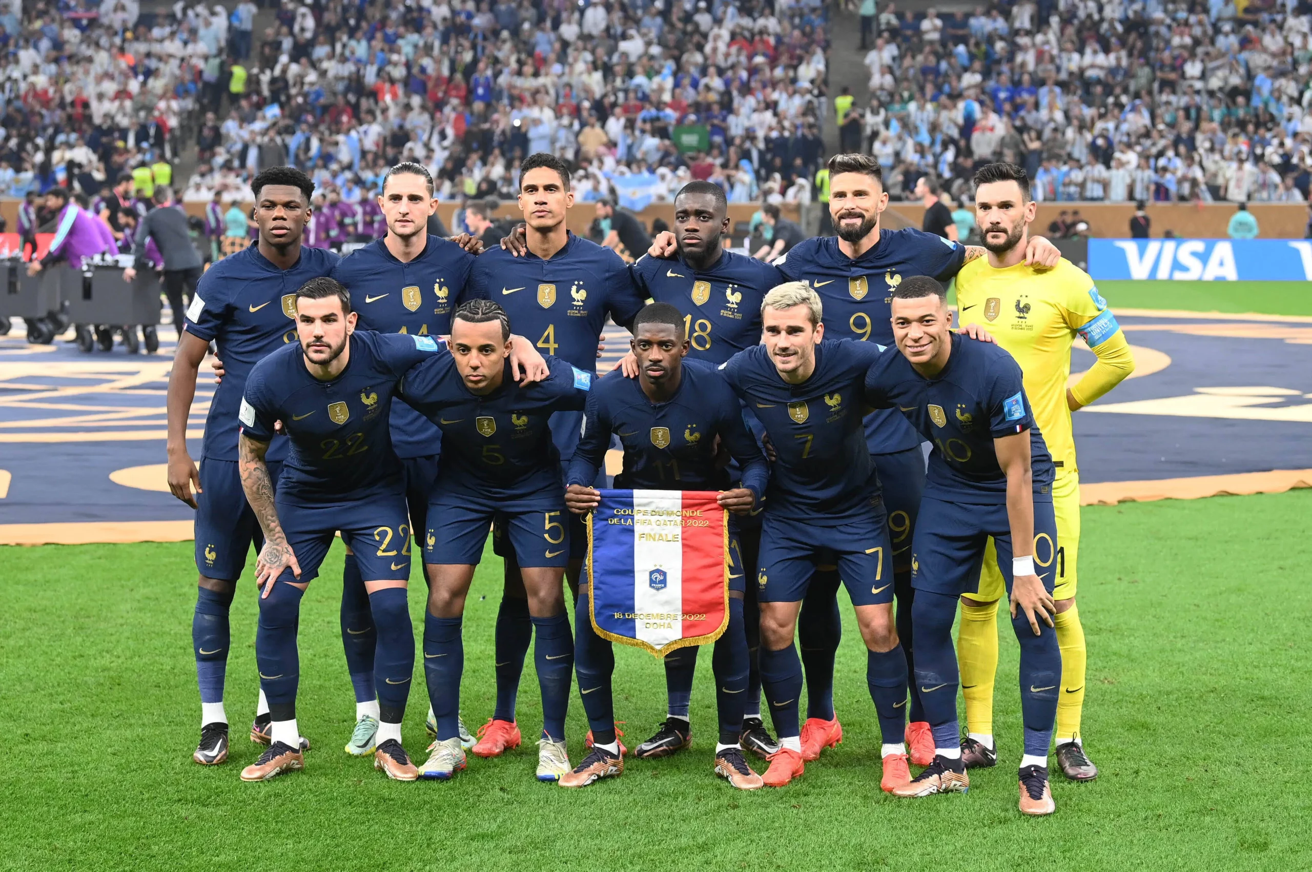 Seleção Francesa decidiu as últimas duas Copas do Mundo, conquistando o título em 2018 – Foto: IMAGO / Matthias Koch