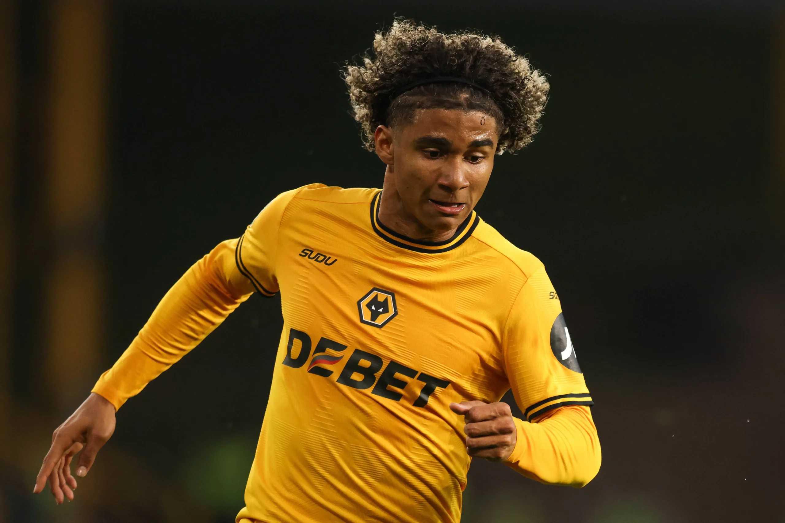 Aos 19 anos, Pedro Lima está sem espaço no Wolves e vira oportunidade de mercado para o Verdão – Foto: IMAGO / PA Images