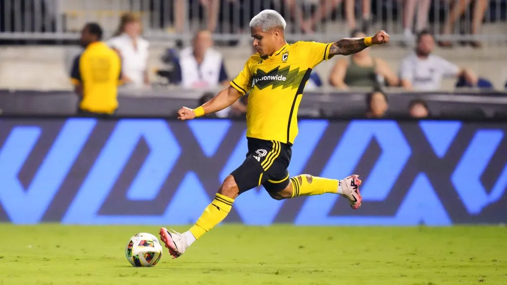 Cucho Hernández atualmente está nos Estados Unidos - Credit Image: Â Kyle Rodden Cal Media.