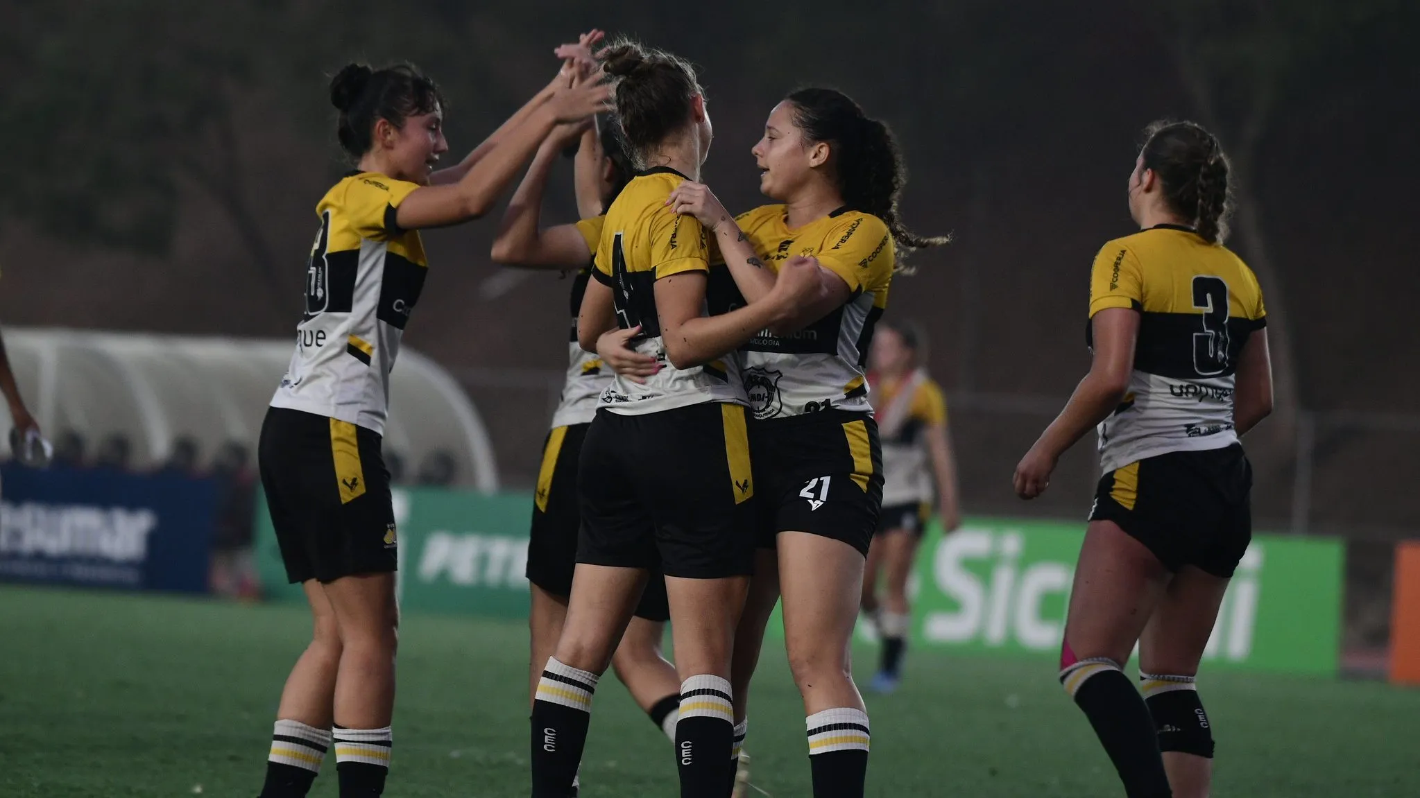 Jogadoras do Criciúma pela Copinha Feminina